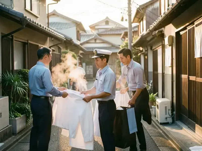 absenteeismallm.com のアブセンティードライクリーニング — 朝に集配する東京のクルー